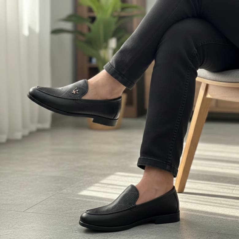 کالج مازراتی مردانه مشکی مدل Sadra