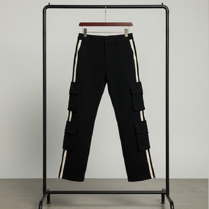 شلوار مردانه شش جیب دونوار مدل Sardar-مشکی